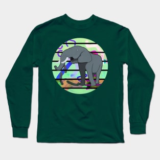 Big Elephant Long Sleeve T-Shirt